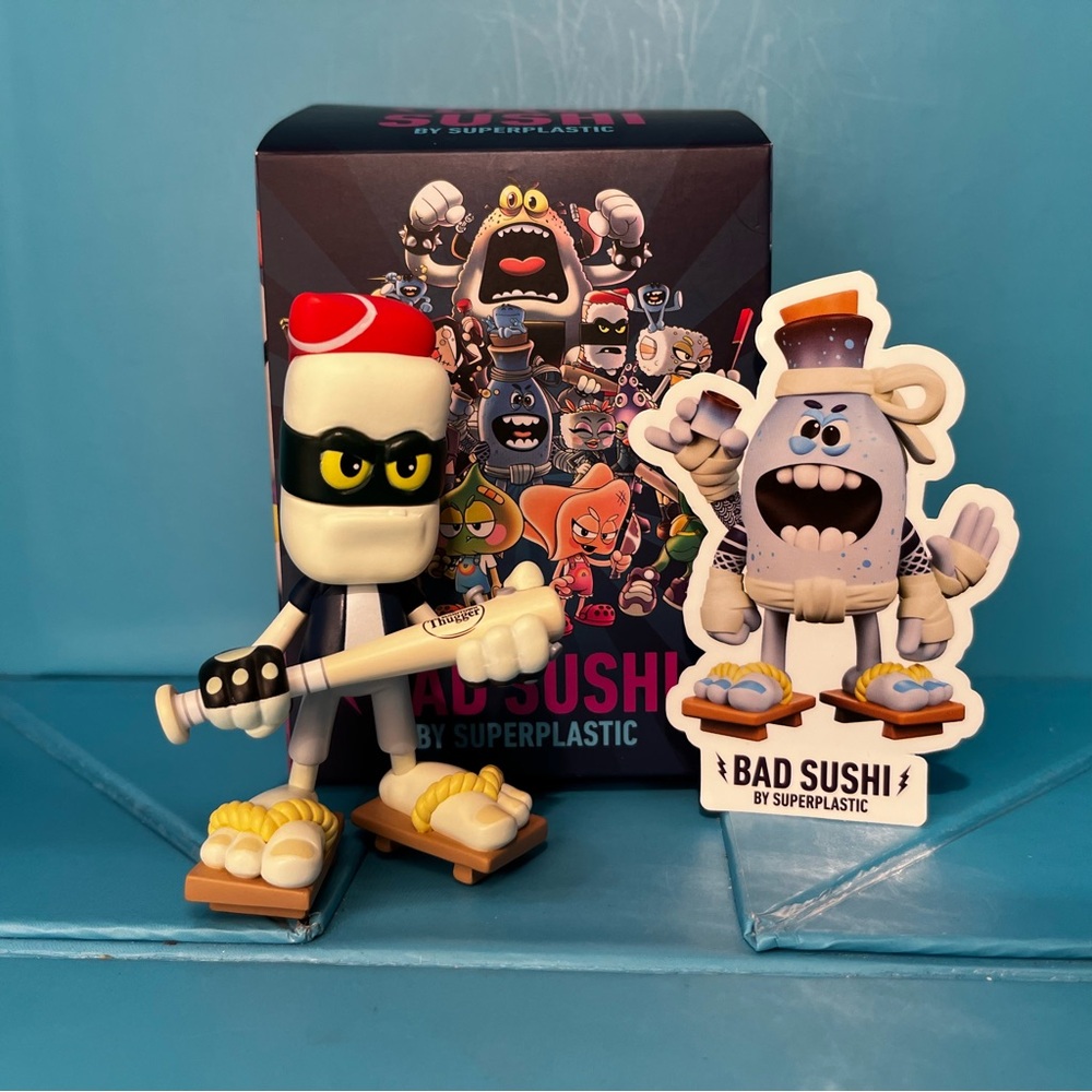 Superplastic - Bad Sushi - Salmon Slugger Figure